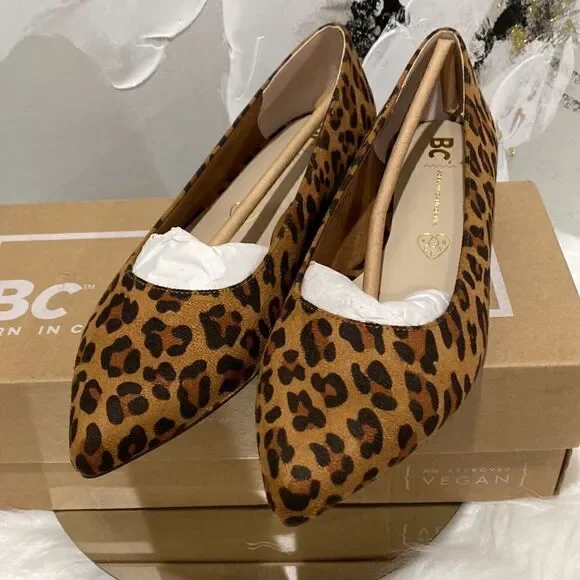 BC By Seychelles Leopard Suede Size 7M - Picture 13 of 13